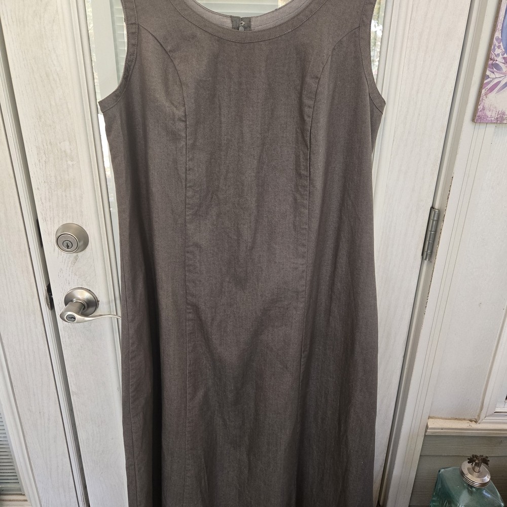 SIZE 16 Jessica London Charcoal Maxi Dress